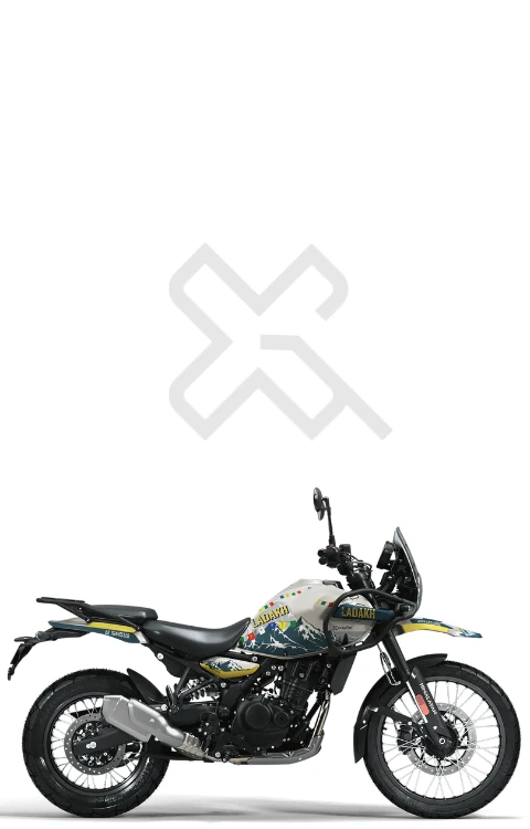 Ladakh Edition Full Body Sticker Compatible with Himalayan 450 | Made in Premium Gloss Vinyl with FPF (Fade Protection Film), Waterproof, Precut Sticker, Pack of 1 Compatible with Both Side